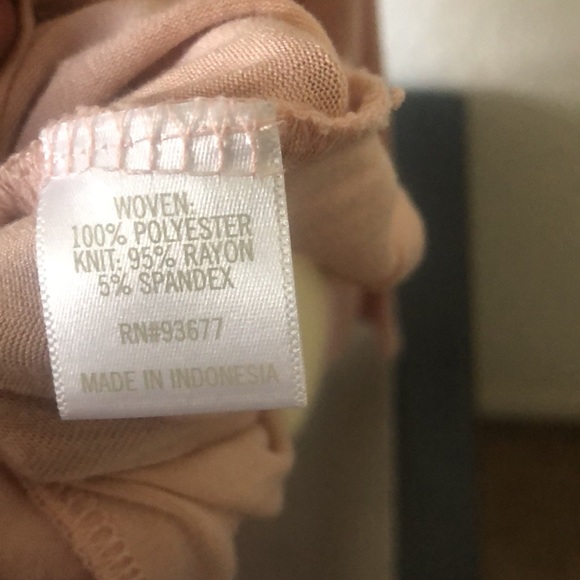 Faux wrap blouse by rampage- beautiful - Picture 6 of 7